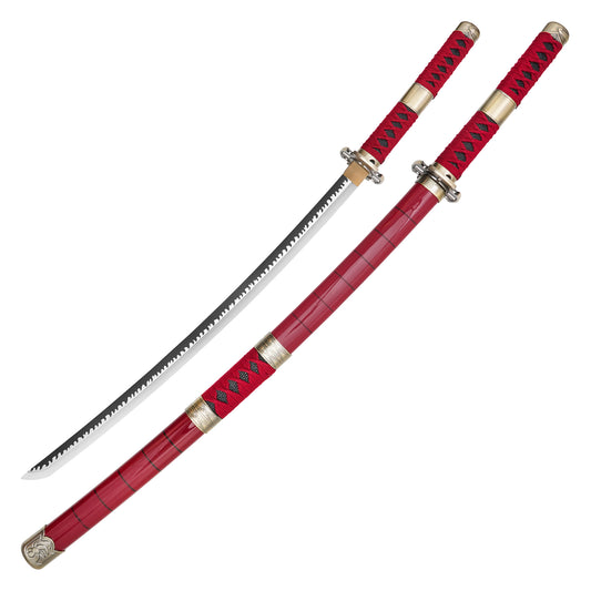 One Piece - Roronoa Zoro’s Sandai Kitetsu Replica | Glowing LED Cosplay Sword