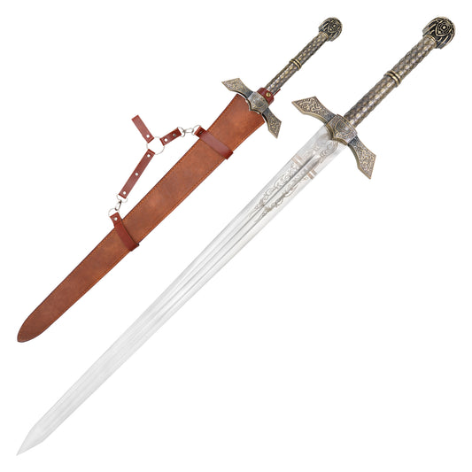 Elden Ring - Banished Knight’s Greatsword Replica | Collectible Display Steel Sword