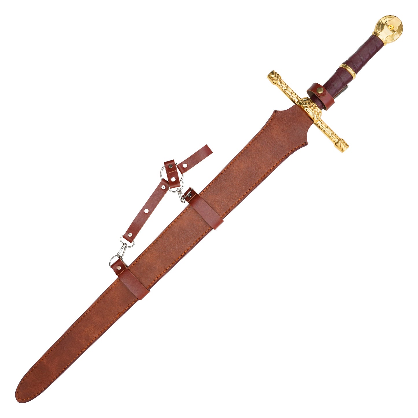Elden Ring - Lordsworn’s Straight Sword Replica | Collectible Display Steel Sword