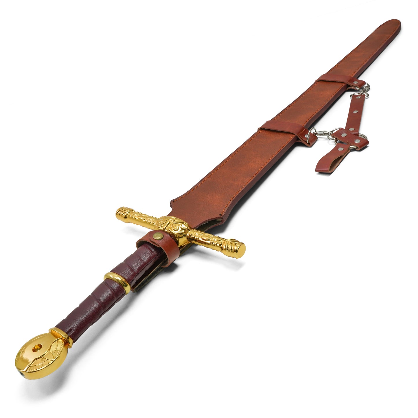 Elden Ring - Lordsworn’s Straight Sword Replica | Collectible Display Steel Sword