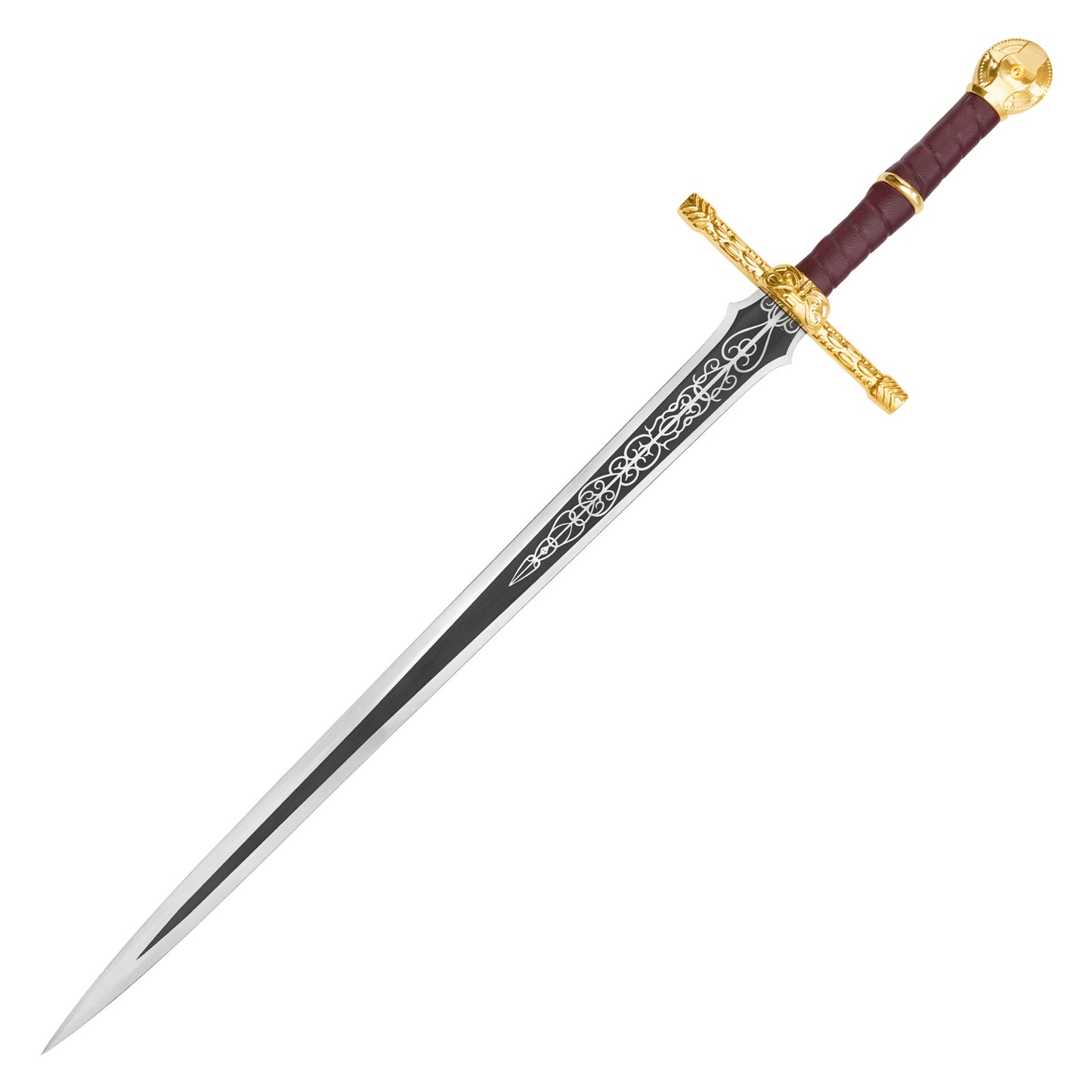 Elden Ring - Lordsworn’s Straight Sword Replica | Collectible Display Steel Sword