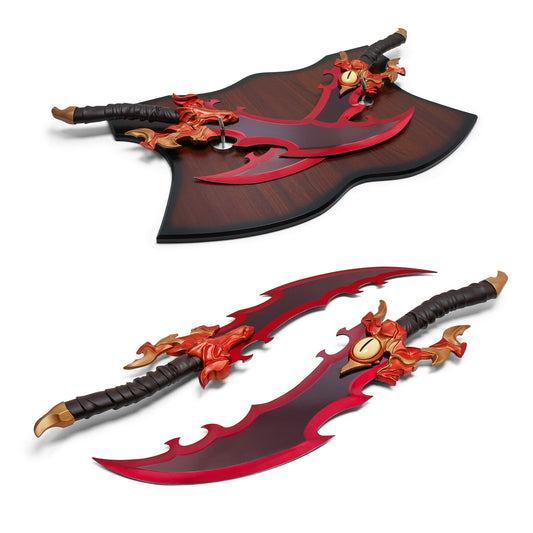 Solo Leveling – Demon King’s 2-Piece Dagger Set Replica | Collectible Display Metal Daggers