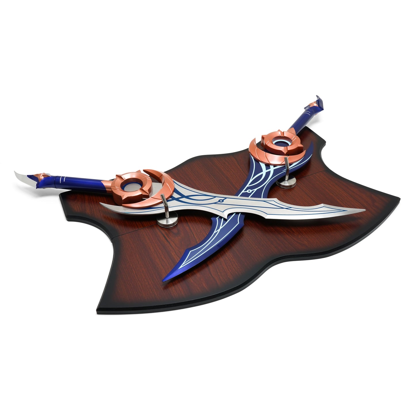 Solo Leveling – Moonshadow 2-Piece Dagger Set Replica | Collectible Display Steel Daggers