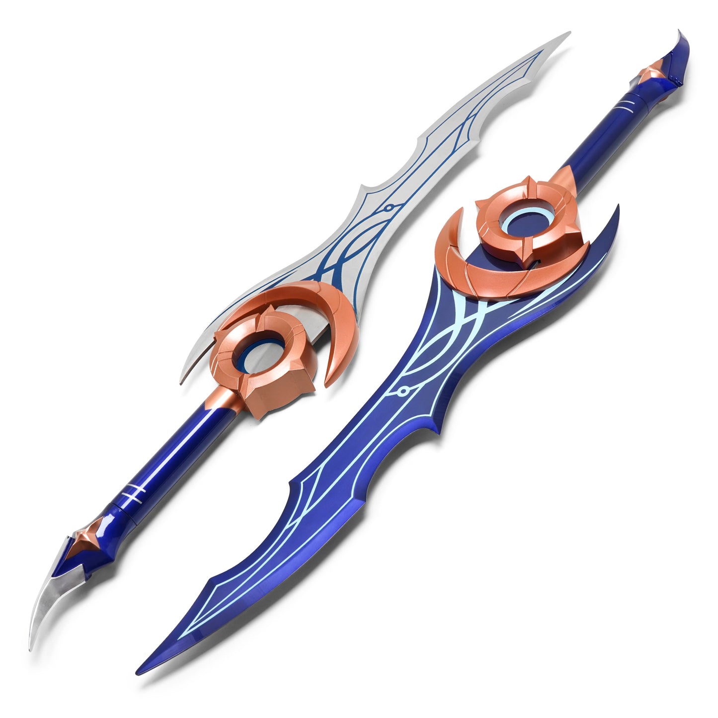 Solo Leveling – Moonshadow 2-Piece Dagger Set Replica | Collectible Display Steel Daggers