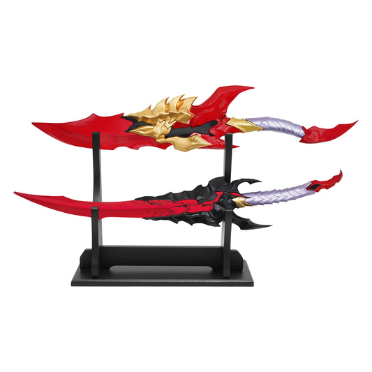 Solo Leveling - Kamish’s Wrath Daggers Set Replica | Collectible Display Metal Daggers