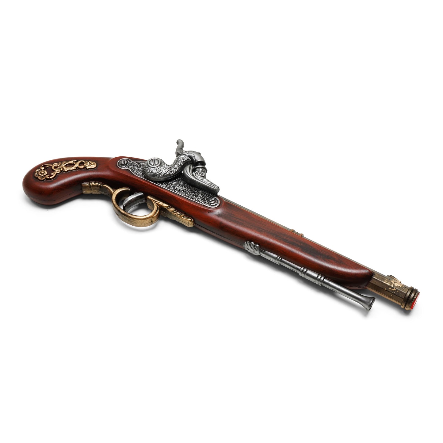 Italian Flintlock Pistol Replica | Collectible Foam Gun
