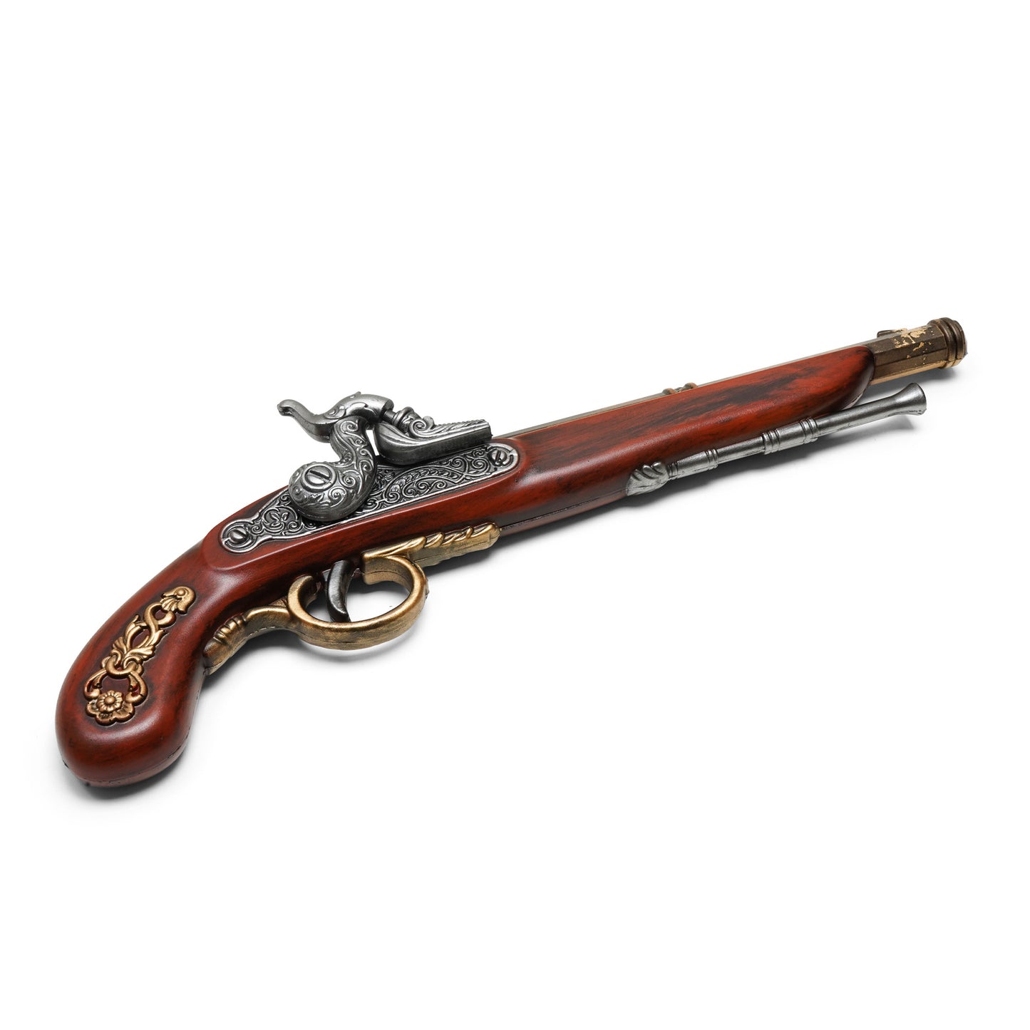 Italian Flintlock Pistol Replica | Collectible Foam Gun