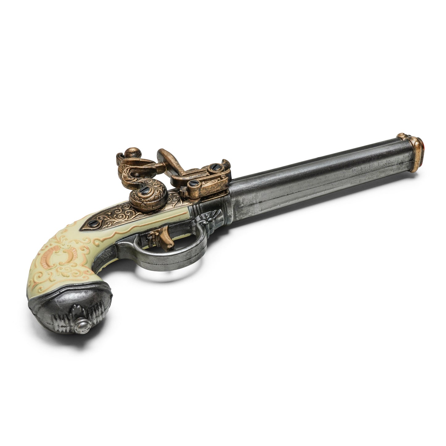Italian Flintlock Pistol Replica | Collectible Historical Foam Gun