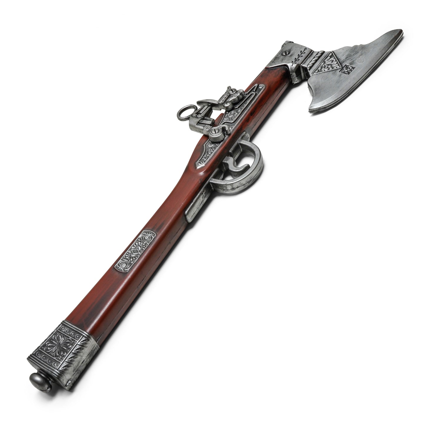 Flintlock Axe-Pistol Replica | Collectible Historical Foam Axe