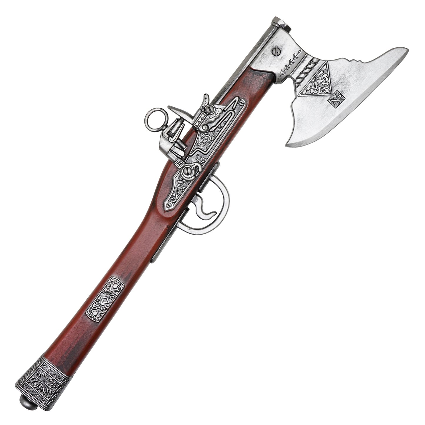 Flintlock Axe-Pistol Replica | Collectible Historical Foam Axe