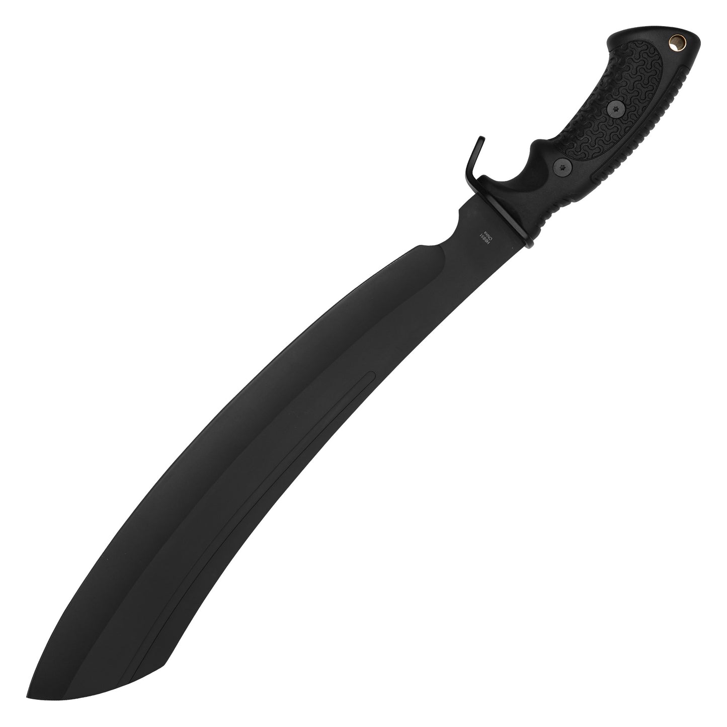 Buckshot Knives - 19.5" Tactical Black Machete | Fixed Blade Hunting Machete