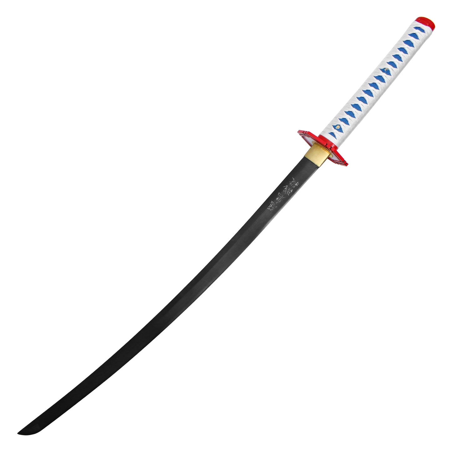 Demon Slayer – Giyuu's Water Breathing Nichirin Katana | Carbon Steel Display Sword