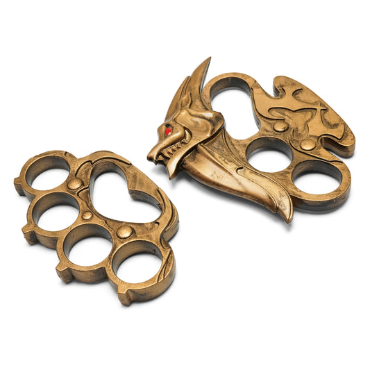 League of Legends – Sett’s Brass Knuckles Replica Set | 2-Piece Collectible Knuckles