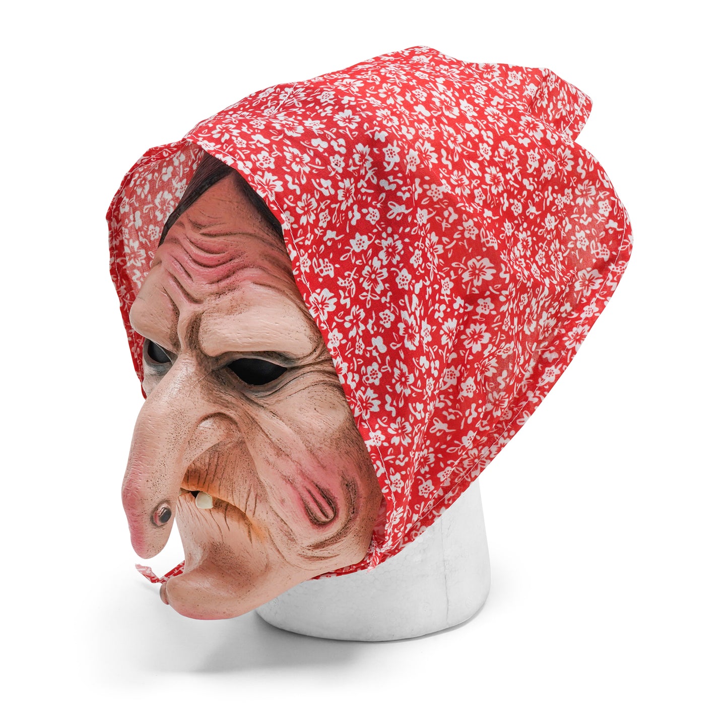 Hooded Witch Mask - Latex Strapped | Collectible Costume Mask
