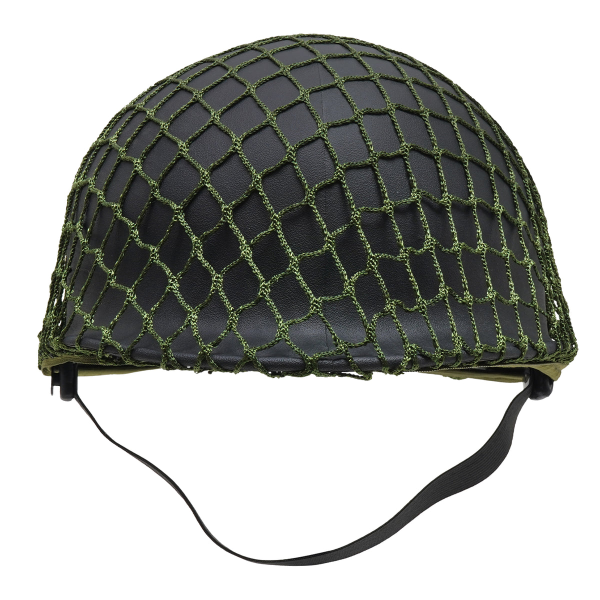 German Army Stahlhelm w/ Green Net | Collectible Foam Helmet