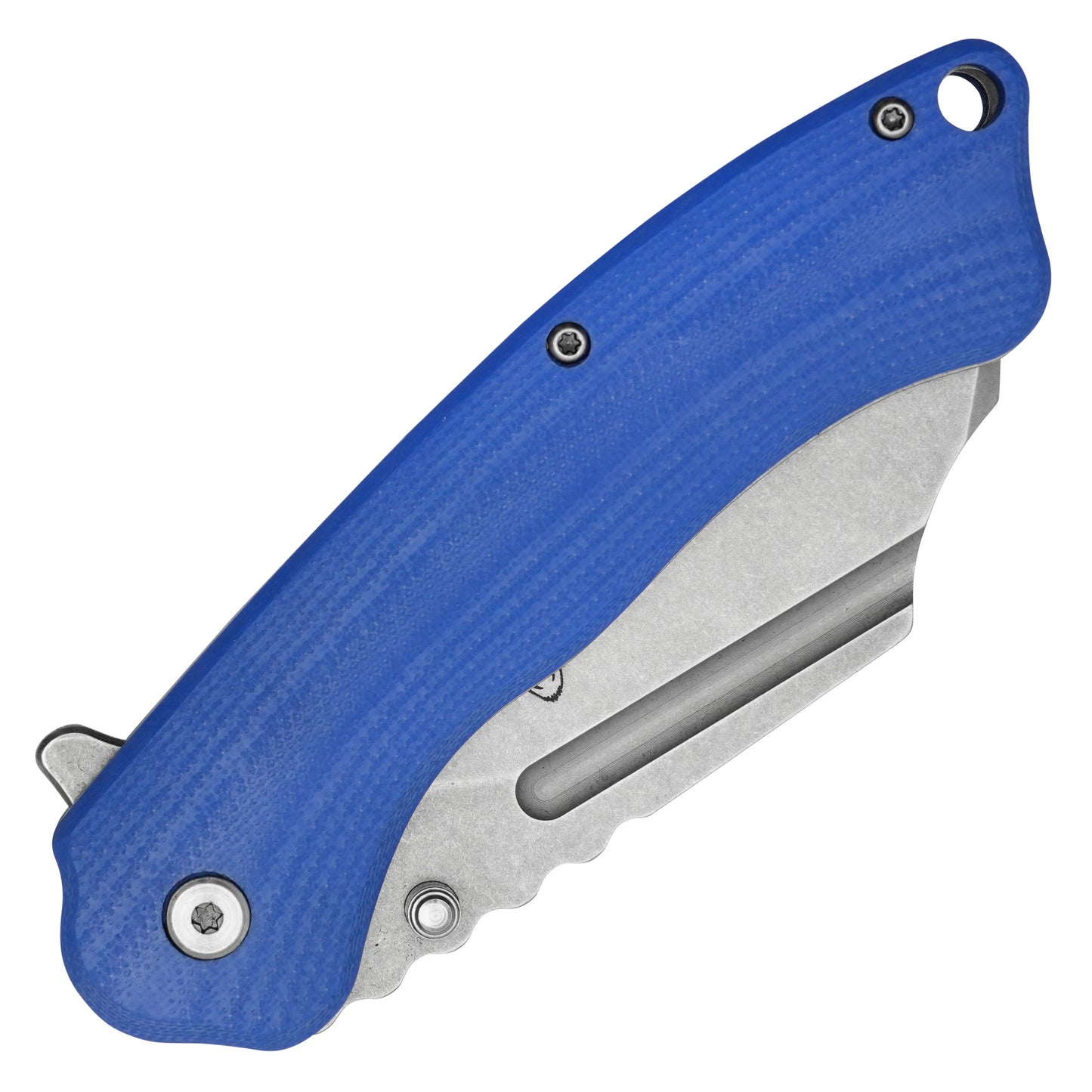 Buckshot Knives - 8” Blue D2 Cleaver | Ball Bearing Pocket Knife