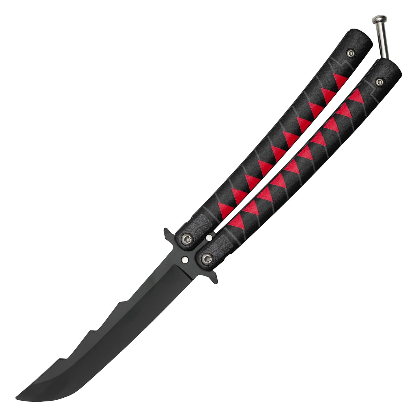 Bleach - 8.5" Ichigo Kurosaki's Tensa Zangetsu | Balisong Butterfly Trainer Knife