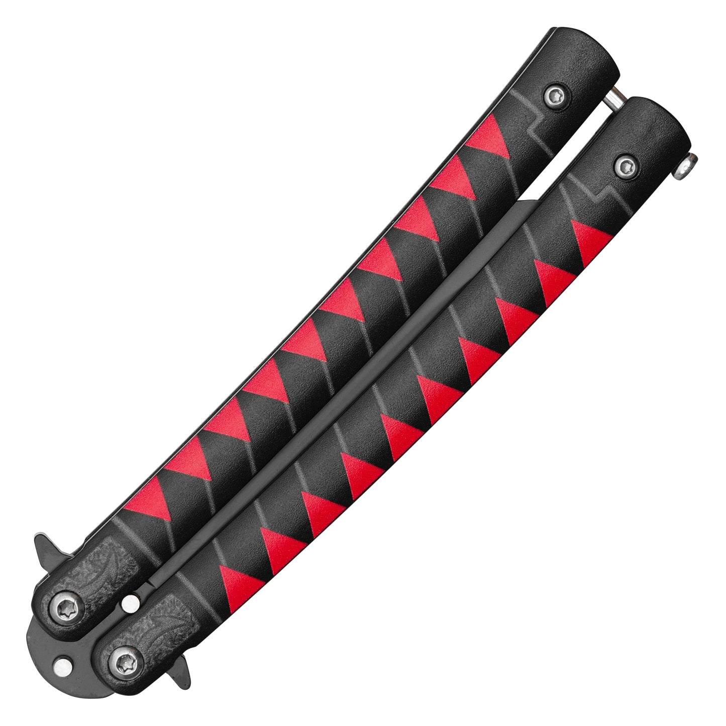 Bleach - 8.5" Ichigo Kurosaki's Tensa Zangetsu | Balisong Butterfly Trainer Knife