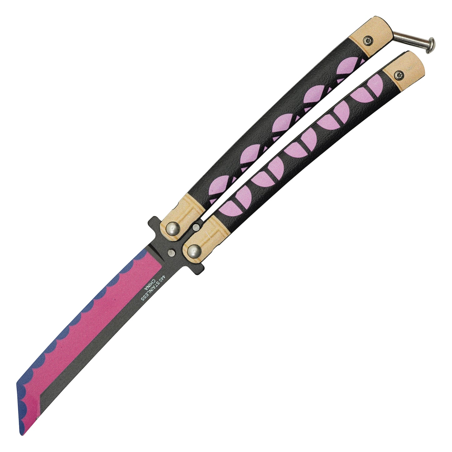 One Piece - 8.5" Roronoa Zoro's Shusui | Balisong Butterfly Trainer Knife