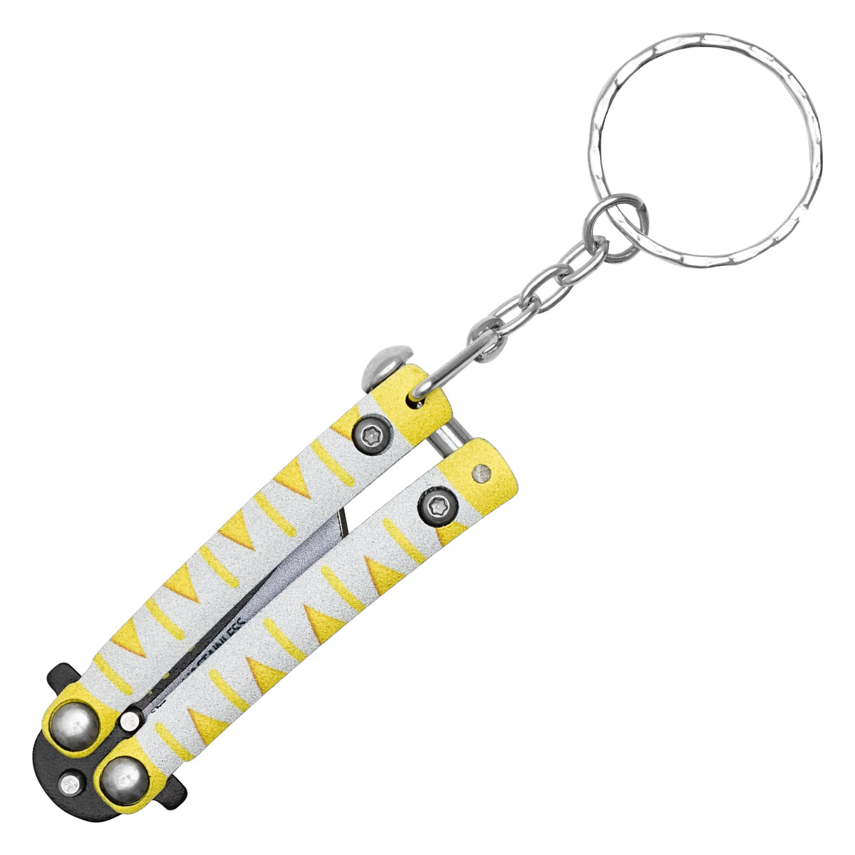 Demon Slayer - Zenitsu | Collectible Butterfly Knife Keychain