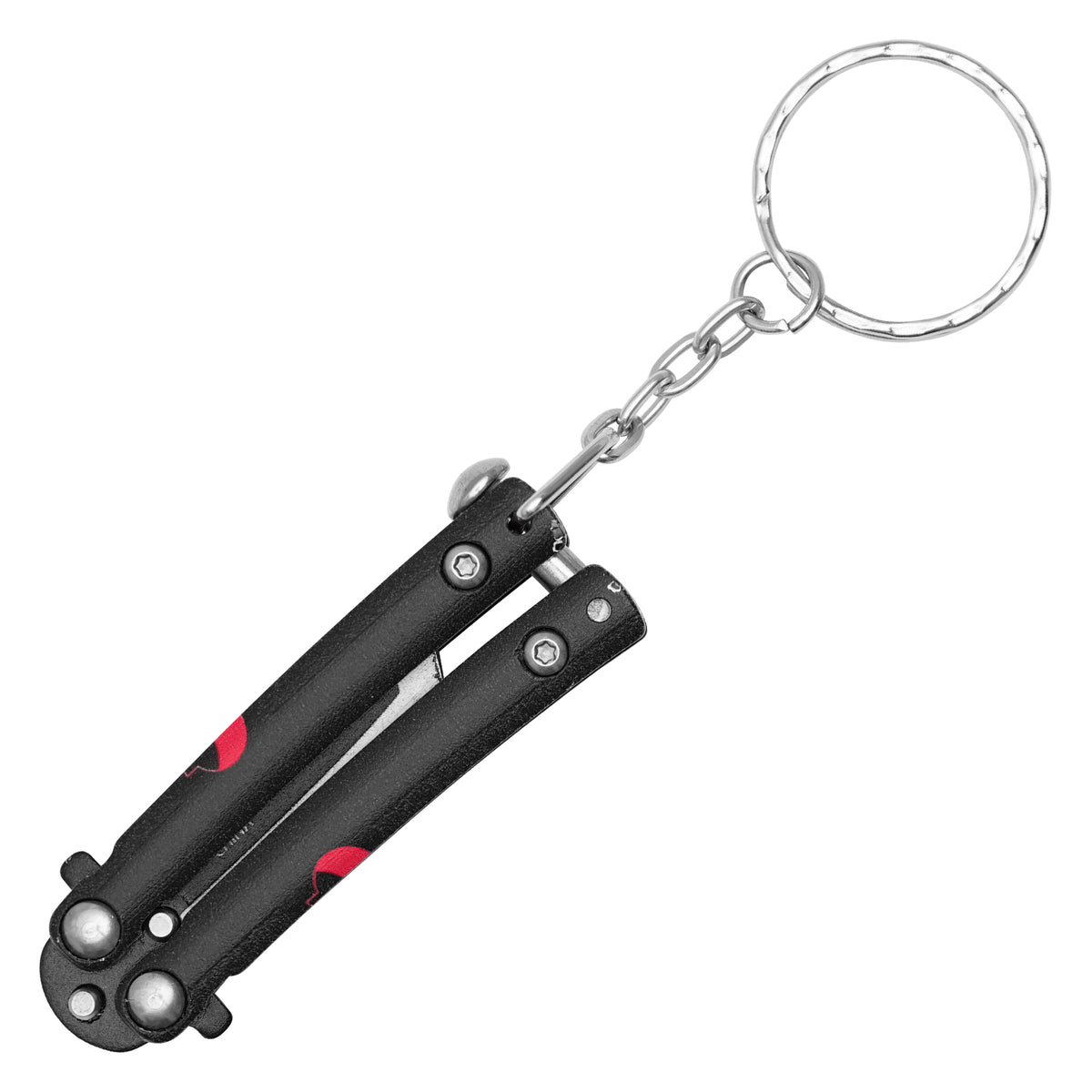 Naruto - Black Kusanagi | Collectible Butterfly Knife Keychain