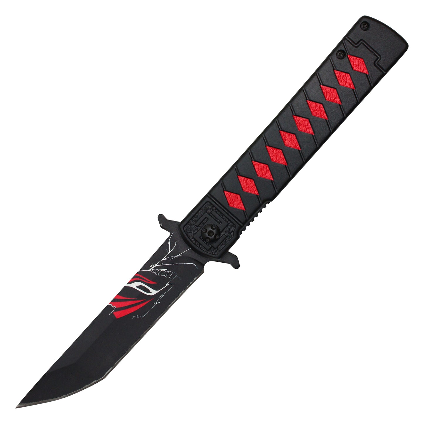 Bleach - 9" Ichigo Kurosaki's Tensa Zangetsu | Spring Assisted Pocket Knife