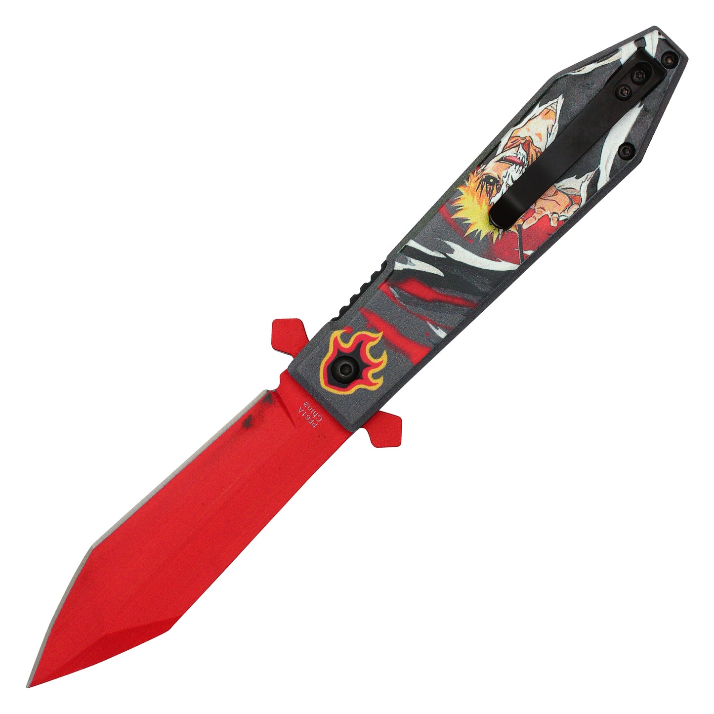 Bleach - 8" Ichigo Kurosaki | Spring Assisted Pocket Knife
