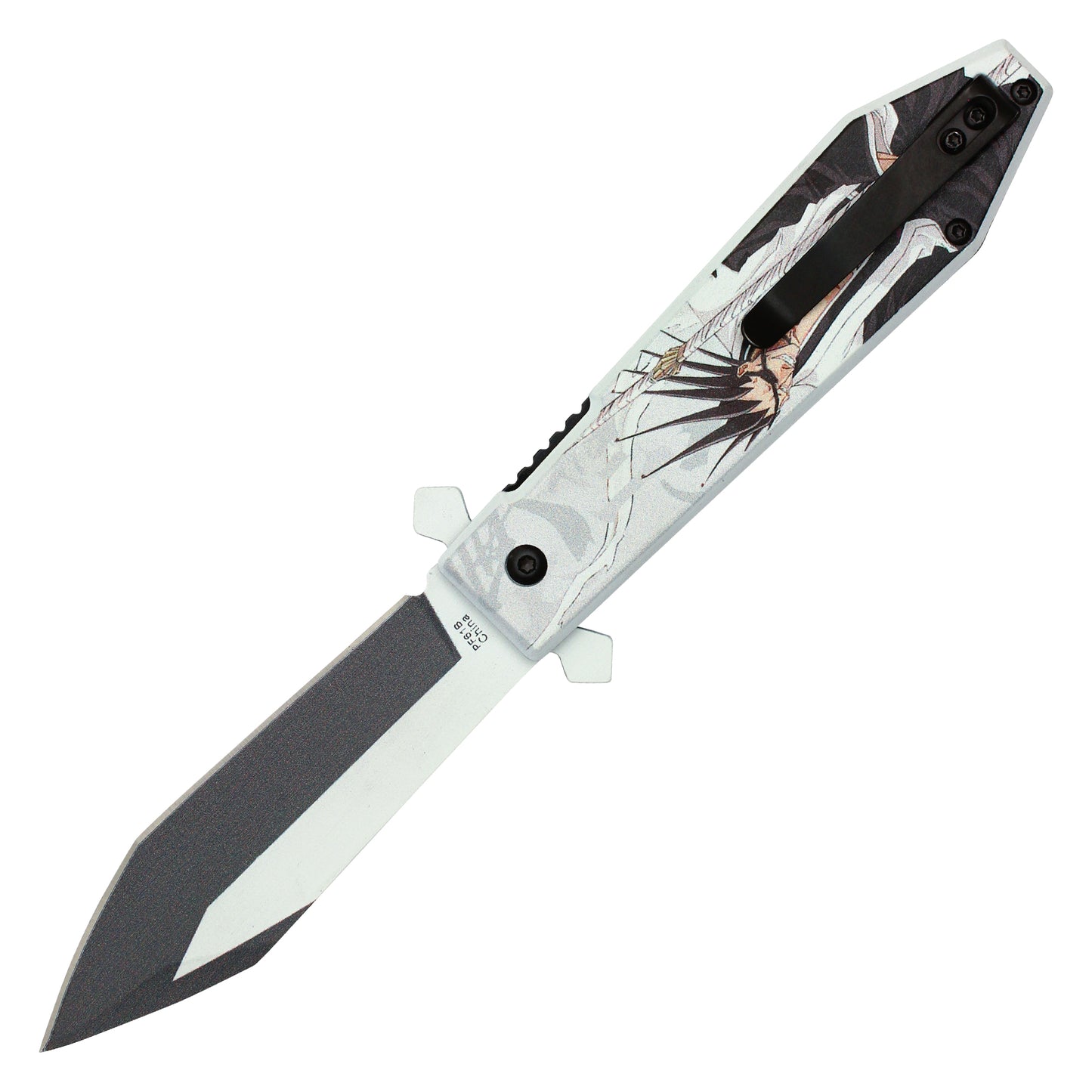 Bleach - 8" Kenpachi Zaraki | Spring Assisted Pocket Knife