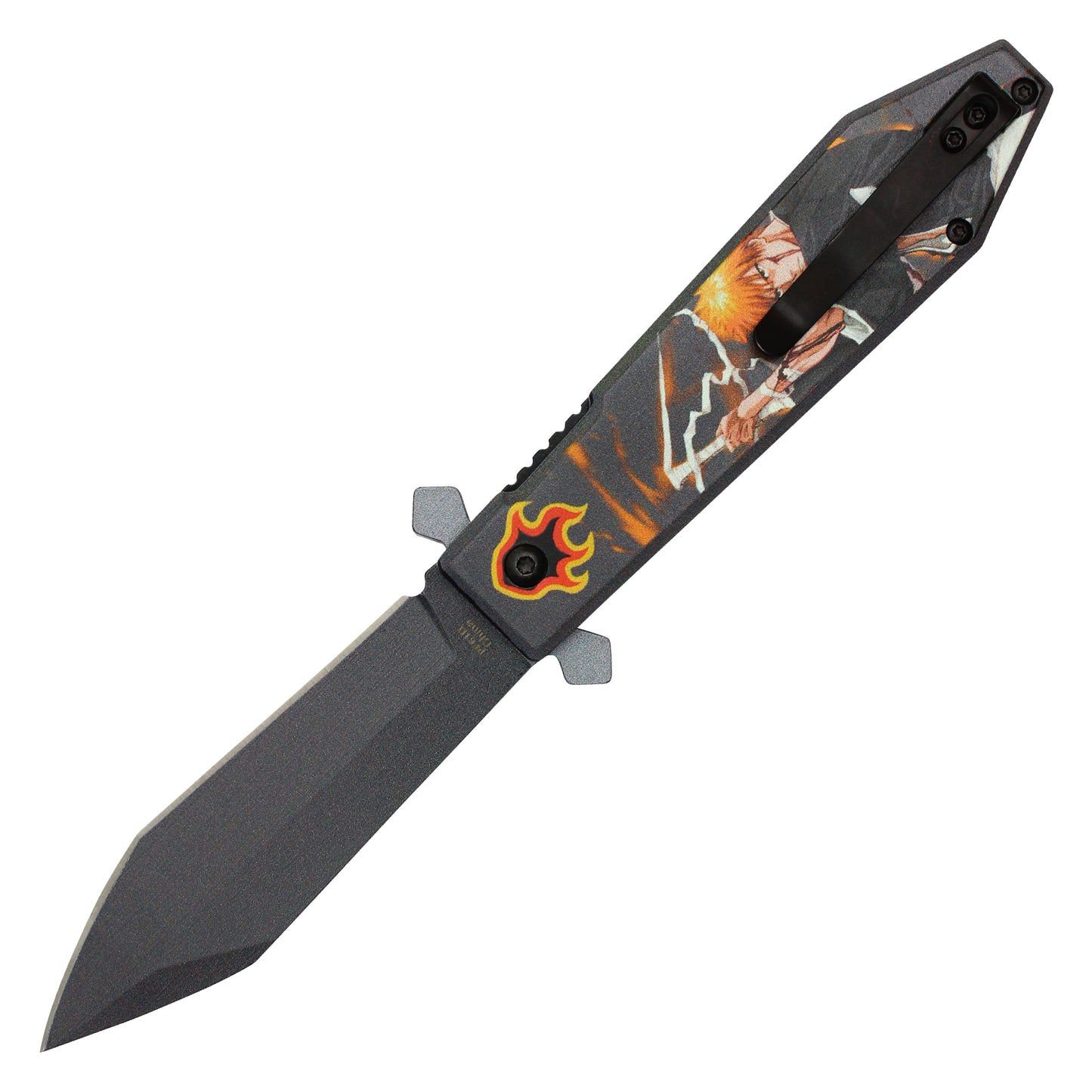Bleach - 8" Ichigo Kurosaki | Spring Assisted Pocket Knife