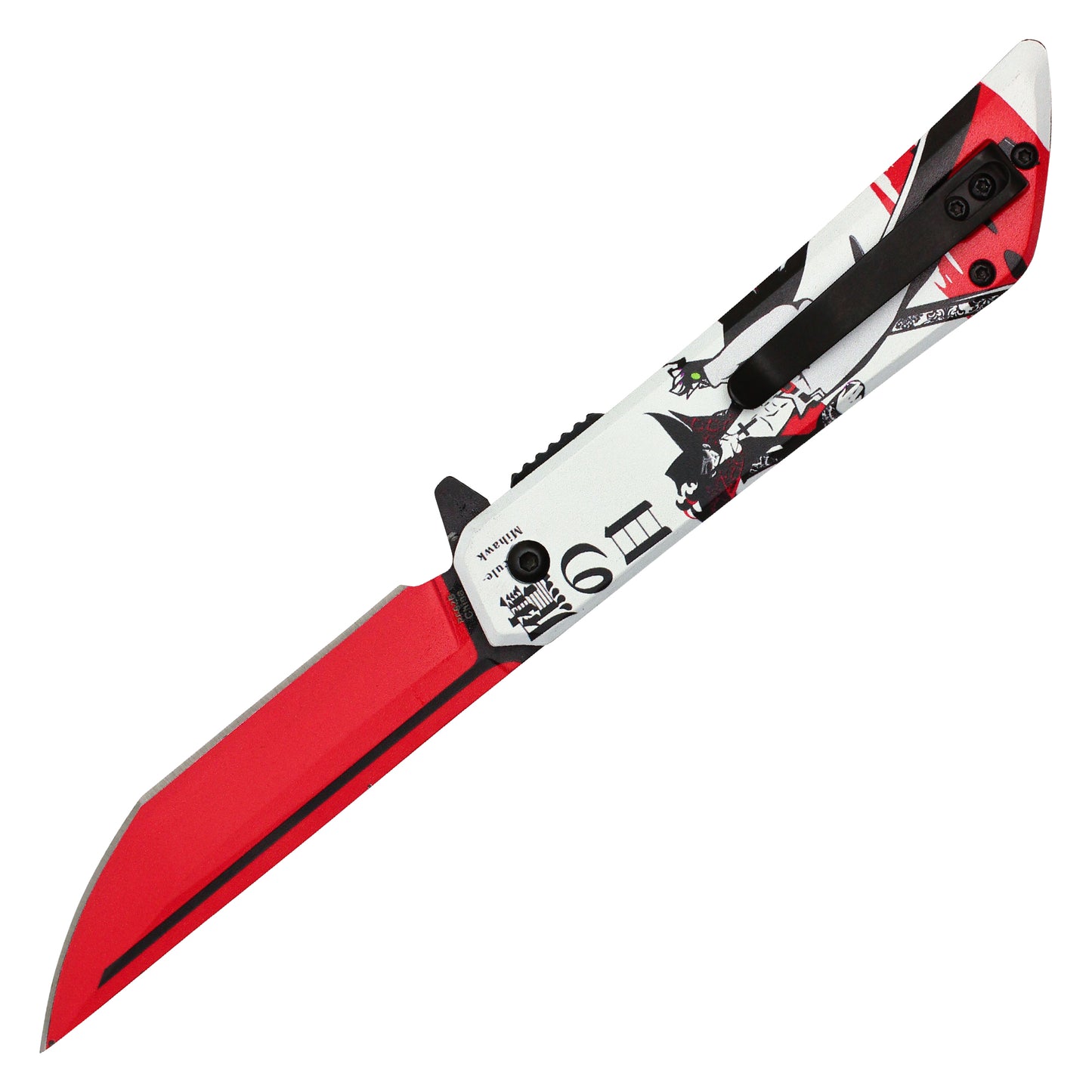 One Piece - 8" Dracule Mihawk | Spring Assisted Pocket Knife
