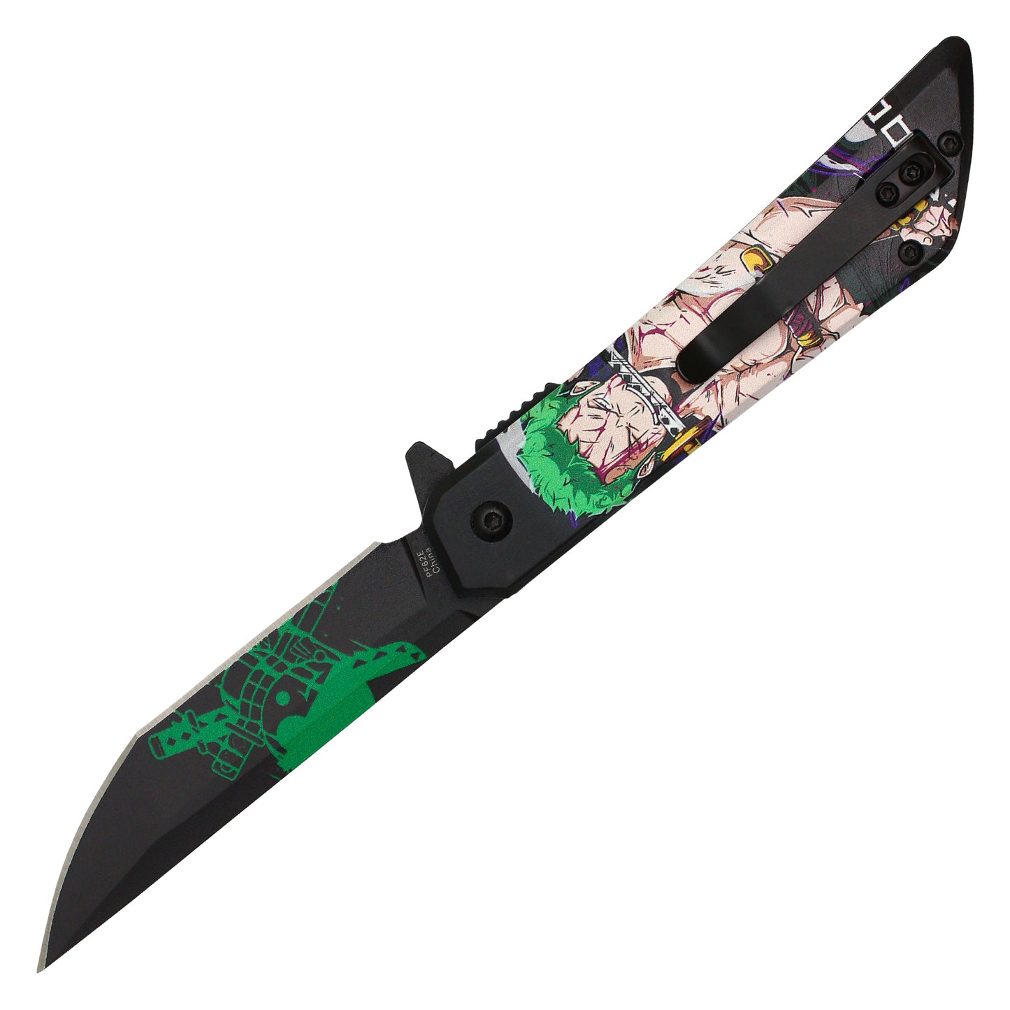 One Piece - 8" Roronoa Zoro | Spring Assisted Pocket Knife