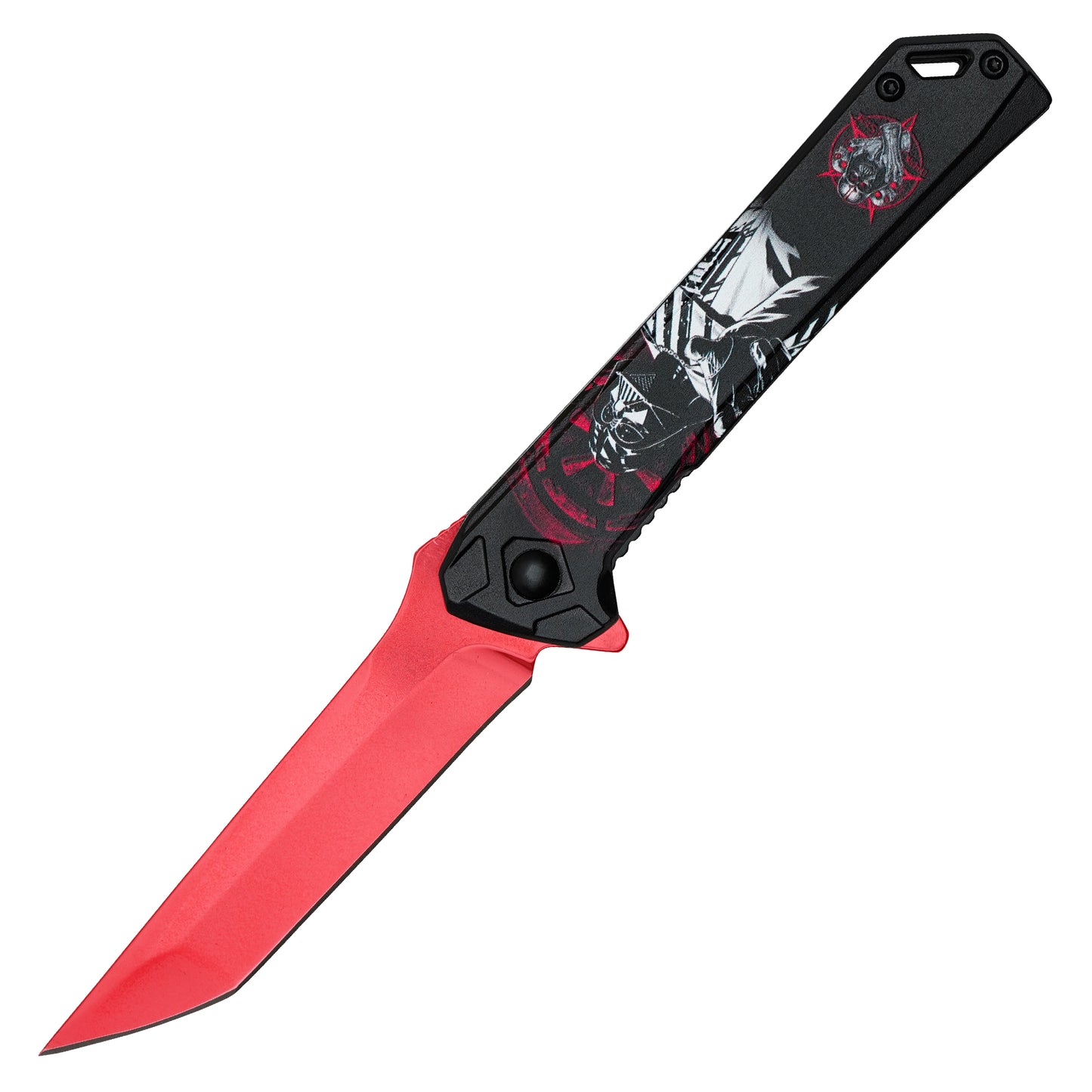 Star Wars - 8" Red Darth Vader | Spring Assisted Pocket Knife