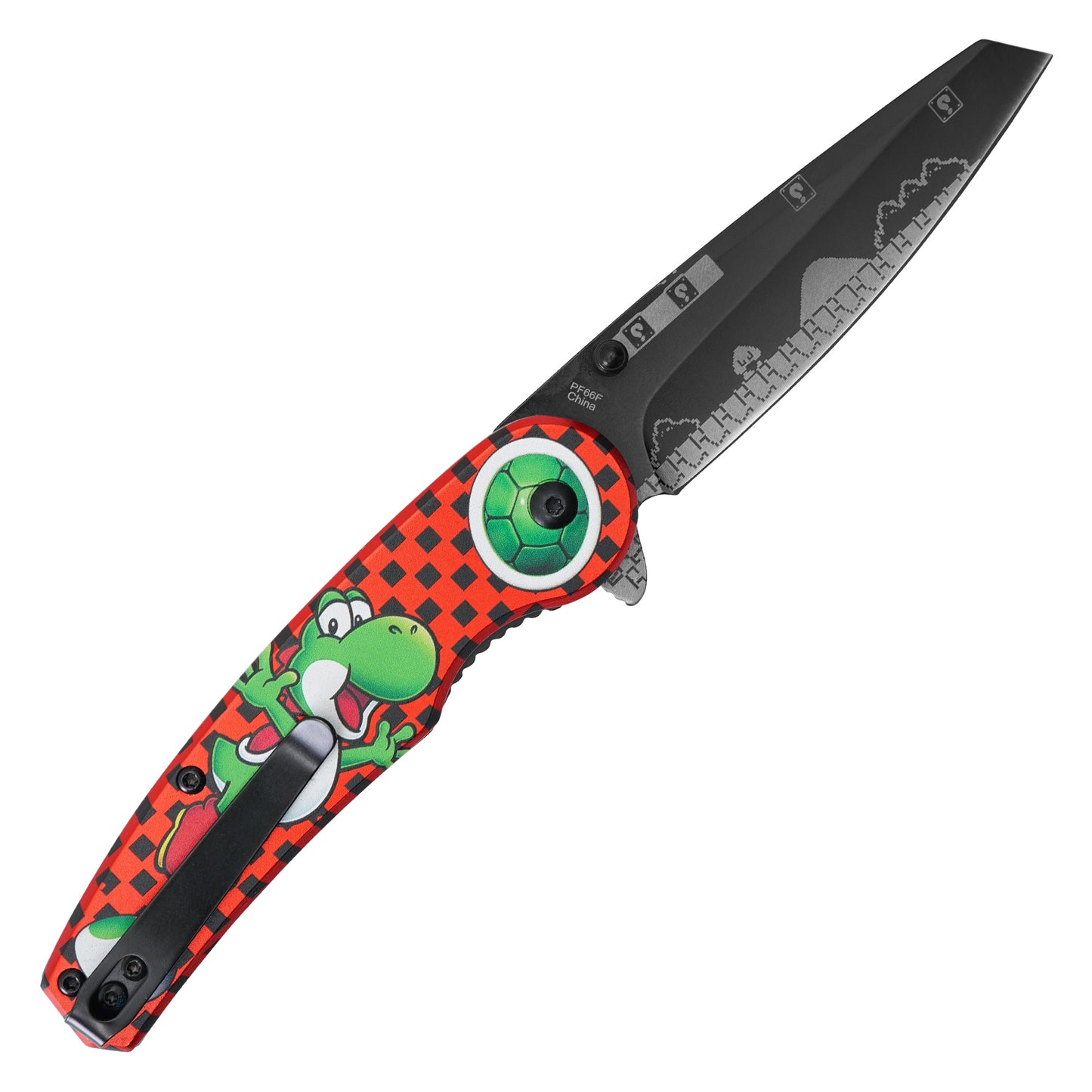 Super Mario Bros - 8" Yoshi Egg | Spring Assisted Pocket Knife