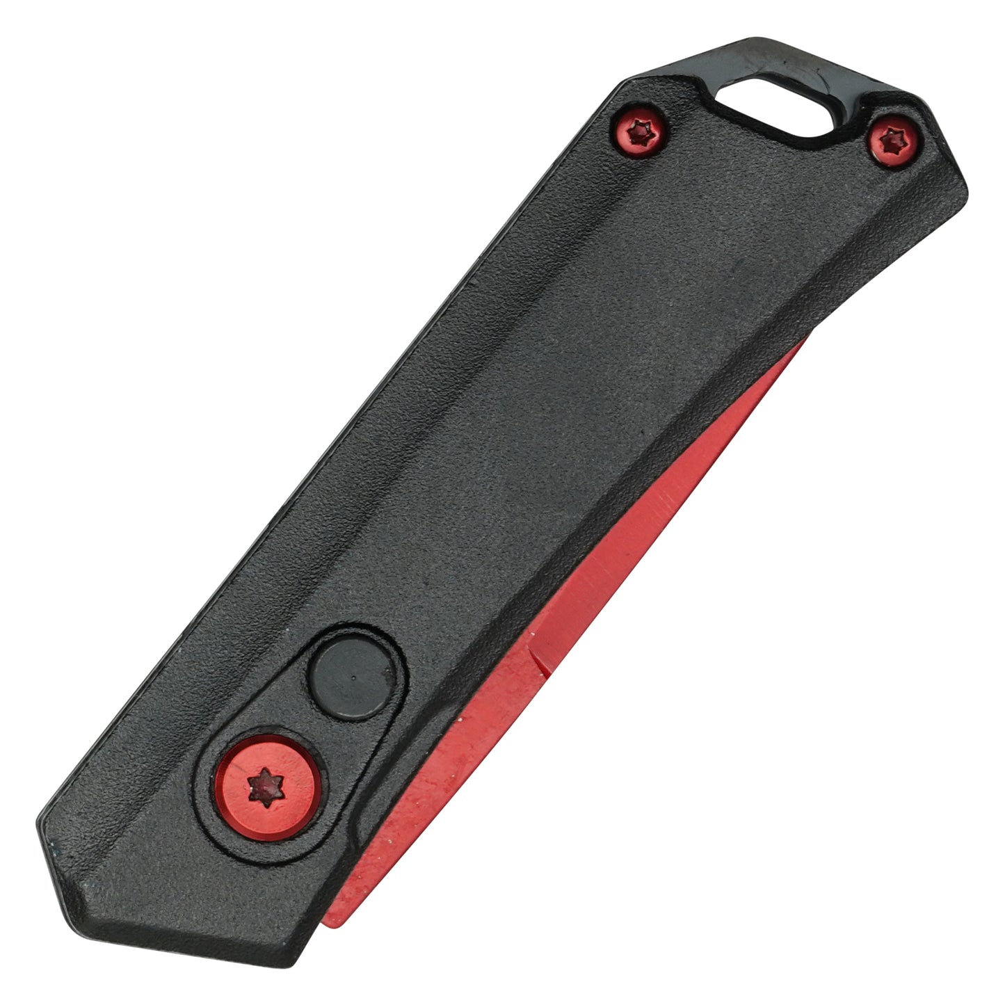 Atomic Knives - 5.25" Micro Red | Push Button Pocket Knife