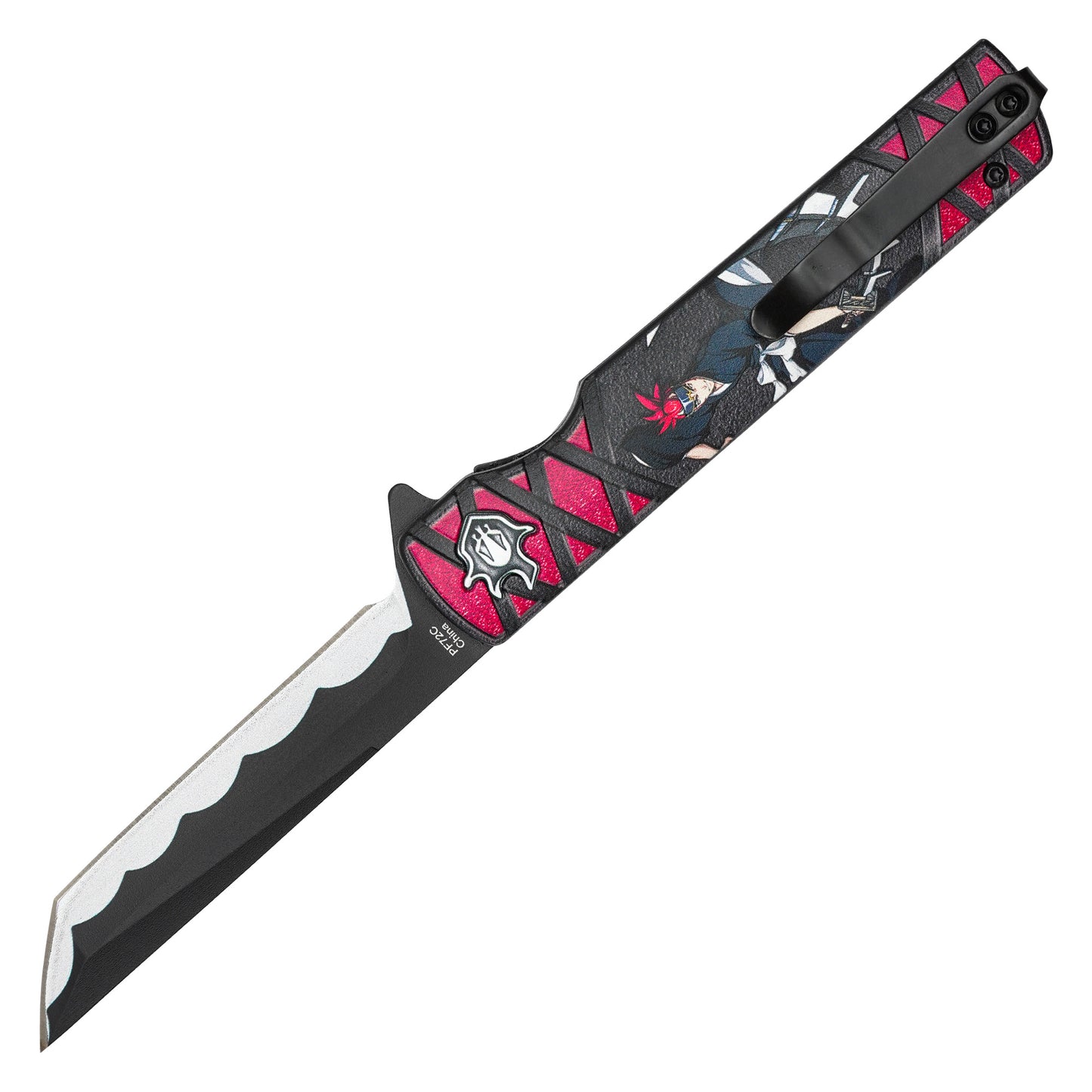 Bleach - 8” Renji Abarai | Spring Assisted Pocket Knife