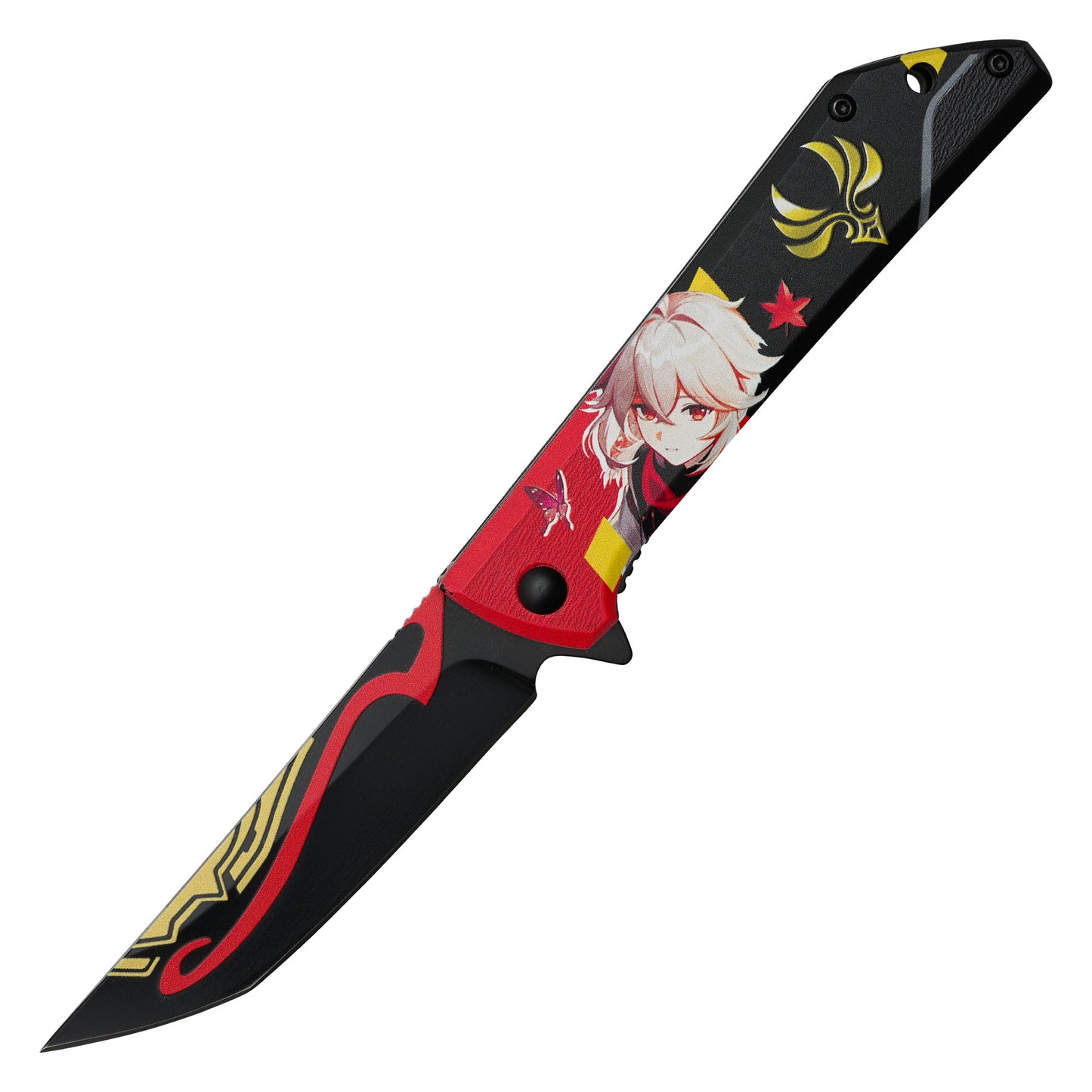 Genshin Impact - 8" Kaedehara Kazuha | Spring Assisted Pocket Knife