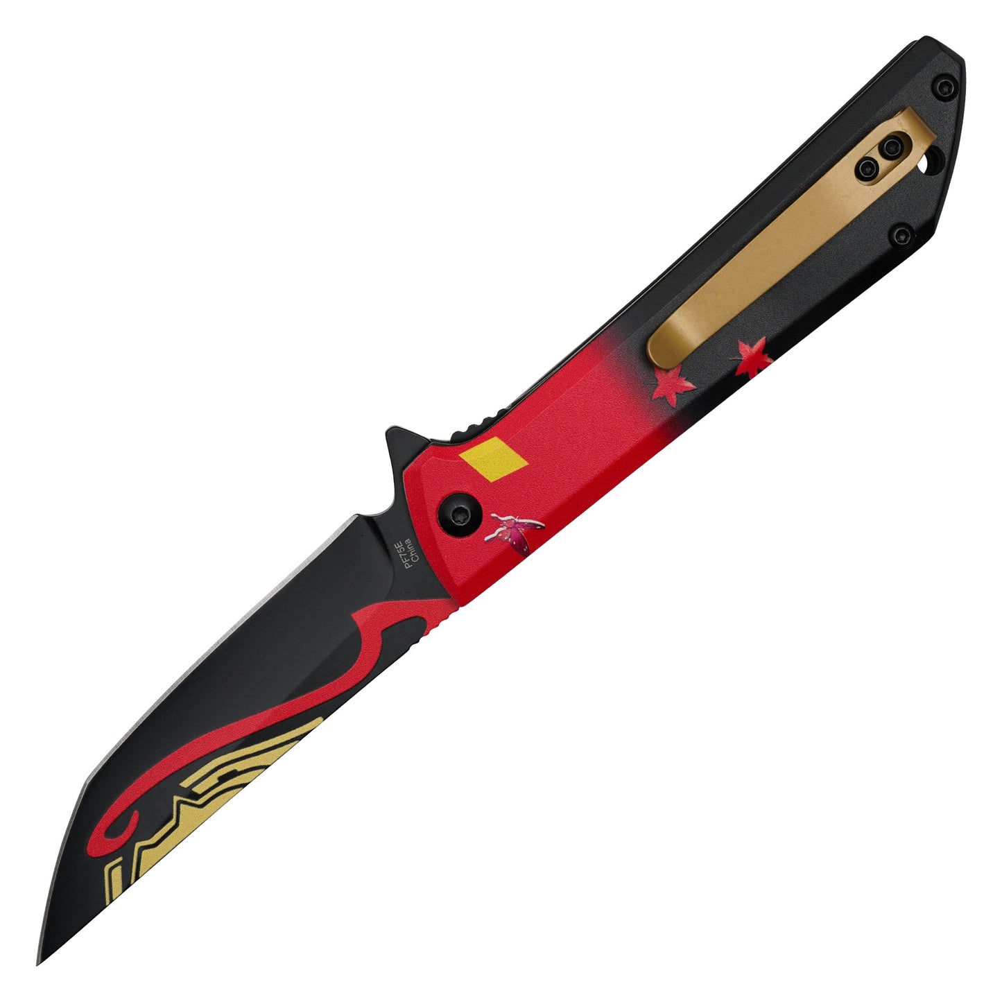 Genshin Impact - 8" Kaedehara Kazuha | Spring Assisted Pocket Knife