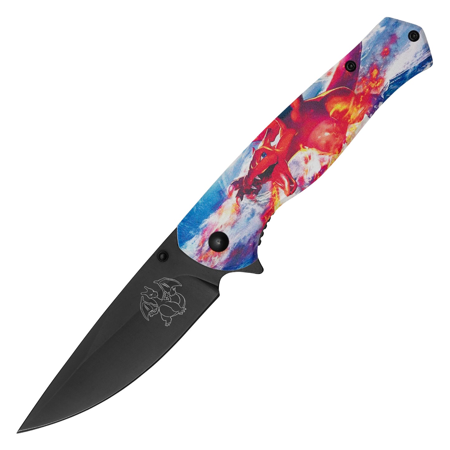Pokémon - 8" Charizard | Spring Assisted Pocket Knife