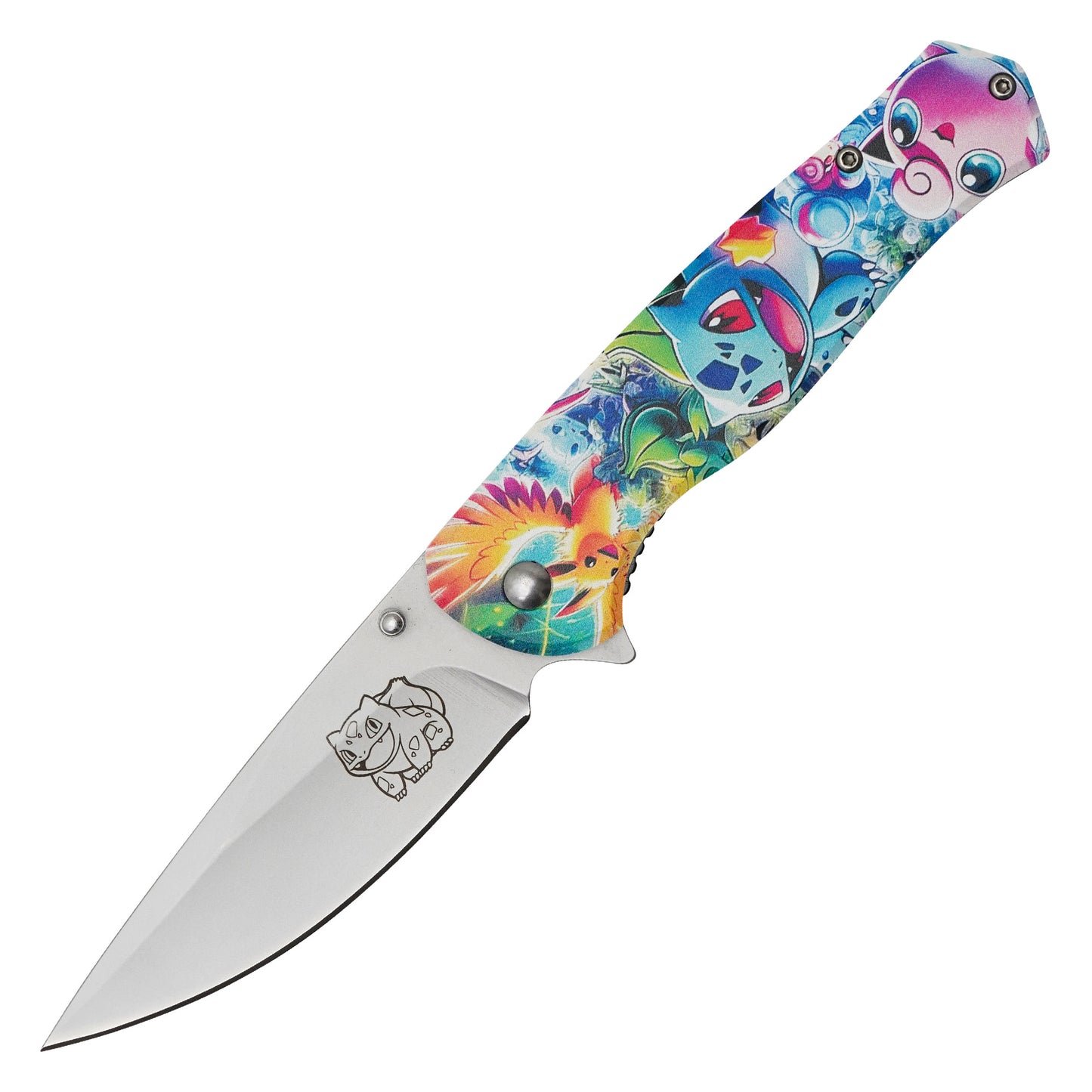 Pokémon - 8" Bulbasaur & Friends | Spring Assisted Pocket Knife