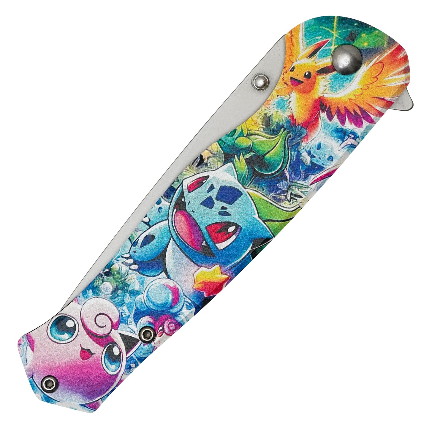 Pokémon - 8" Bulbasaur & Friends | Spring Assisted Pocket Knife