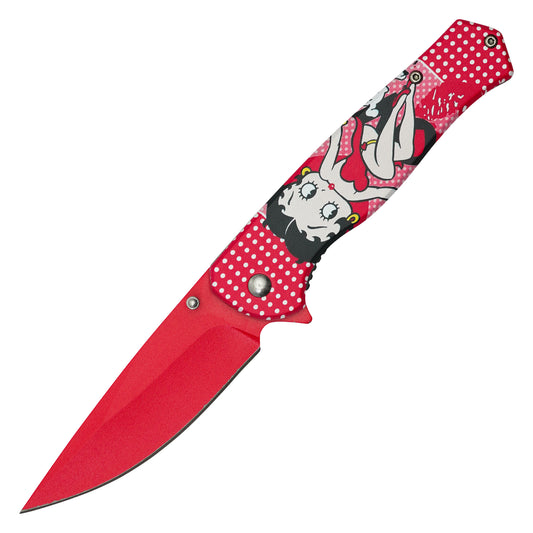 Betty Boop - 8” Betty Boop | Spring Assisted Pocket Knife