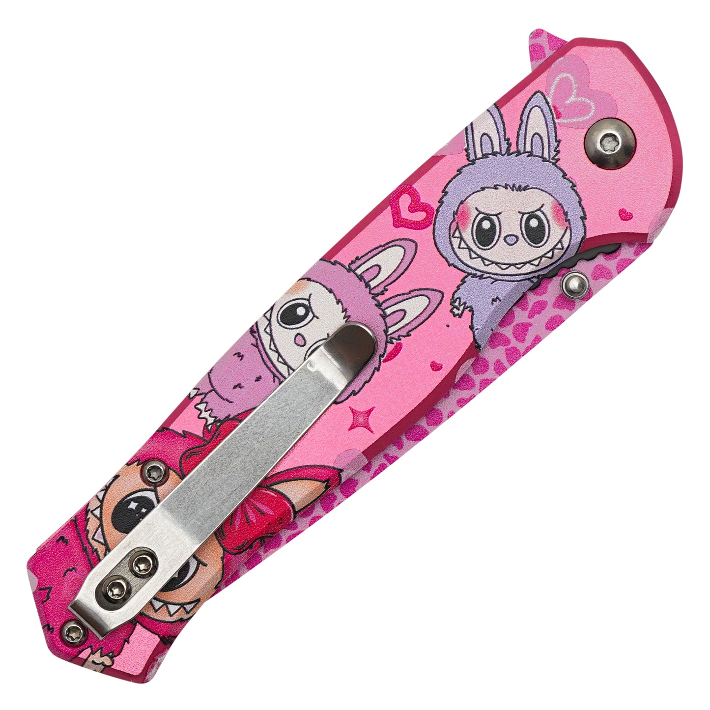 Labubu – 8" Pink Labubu | Spring Assisted Pocket Knife