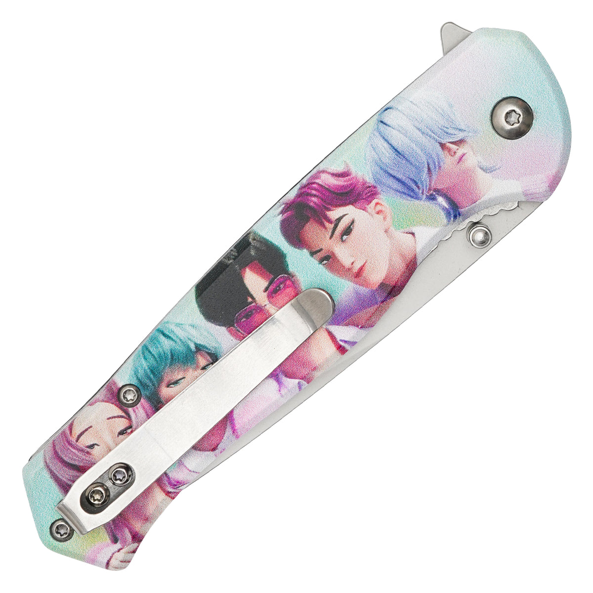 K-Pop Demon Hunters – 8" Saja Boys | Spring Assisted Pocket Knife