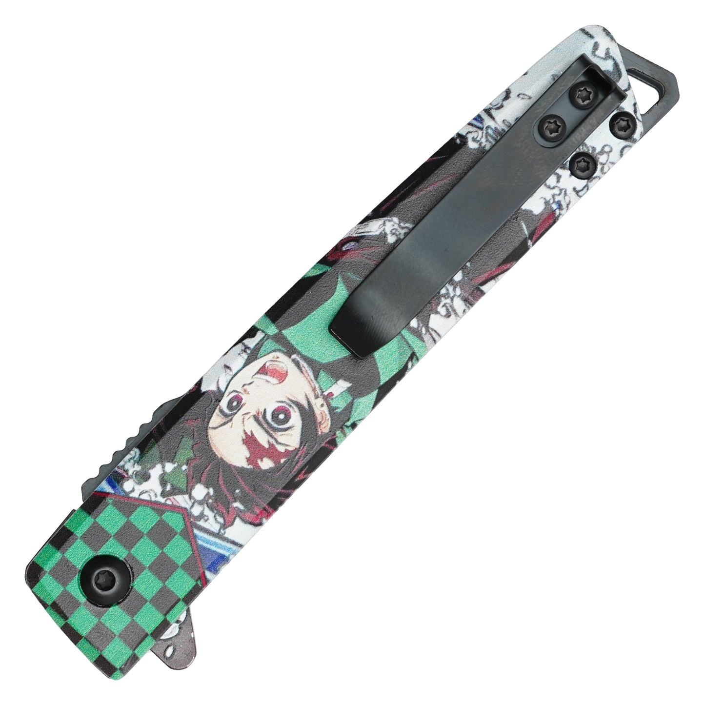 Demon Slayer - 8" Tanjiro Kamado | Spring Assisted Pocket Knife