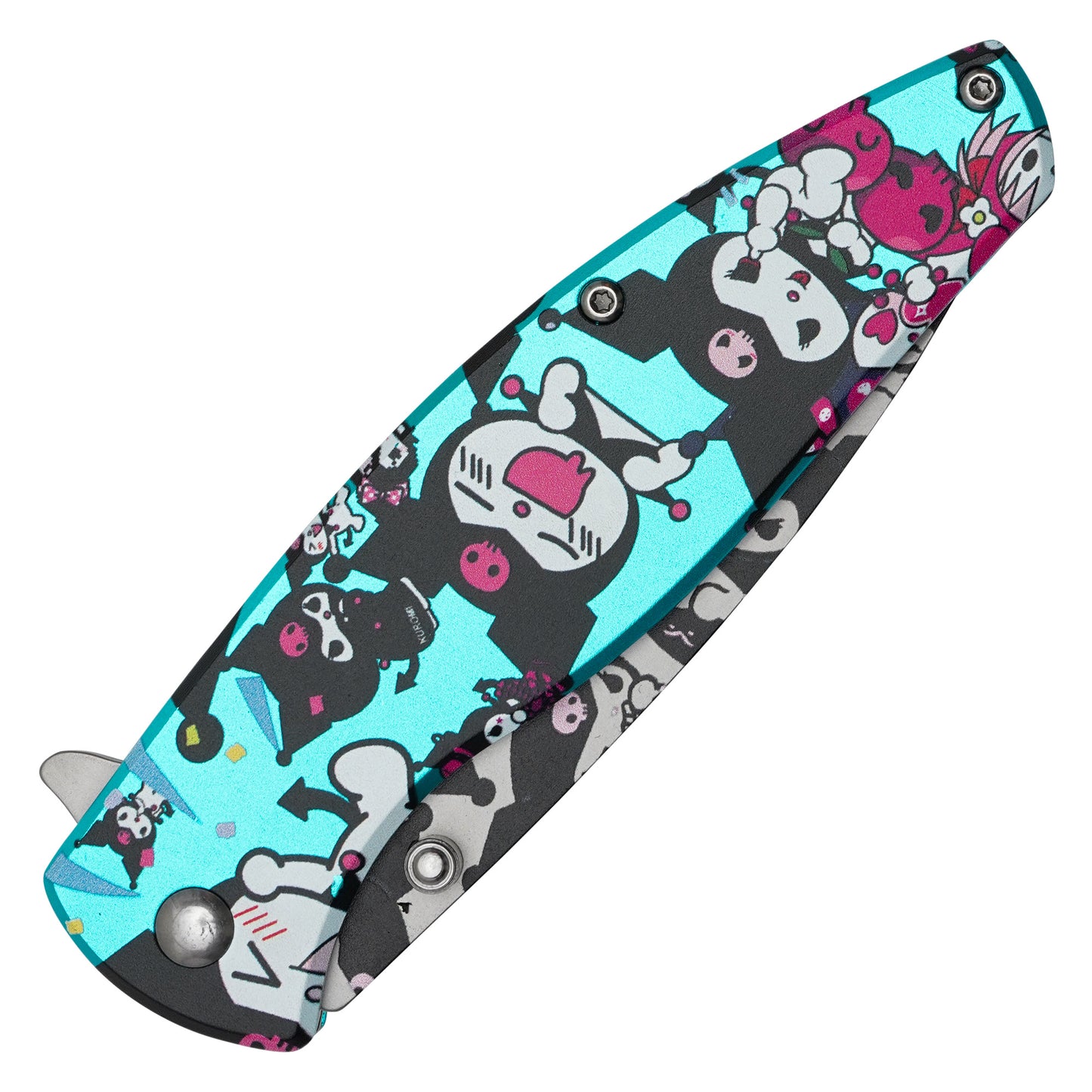 Sanrio - 8" Blue Kuromi | Spring Assisted Pocket Knife