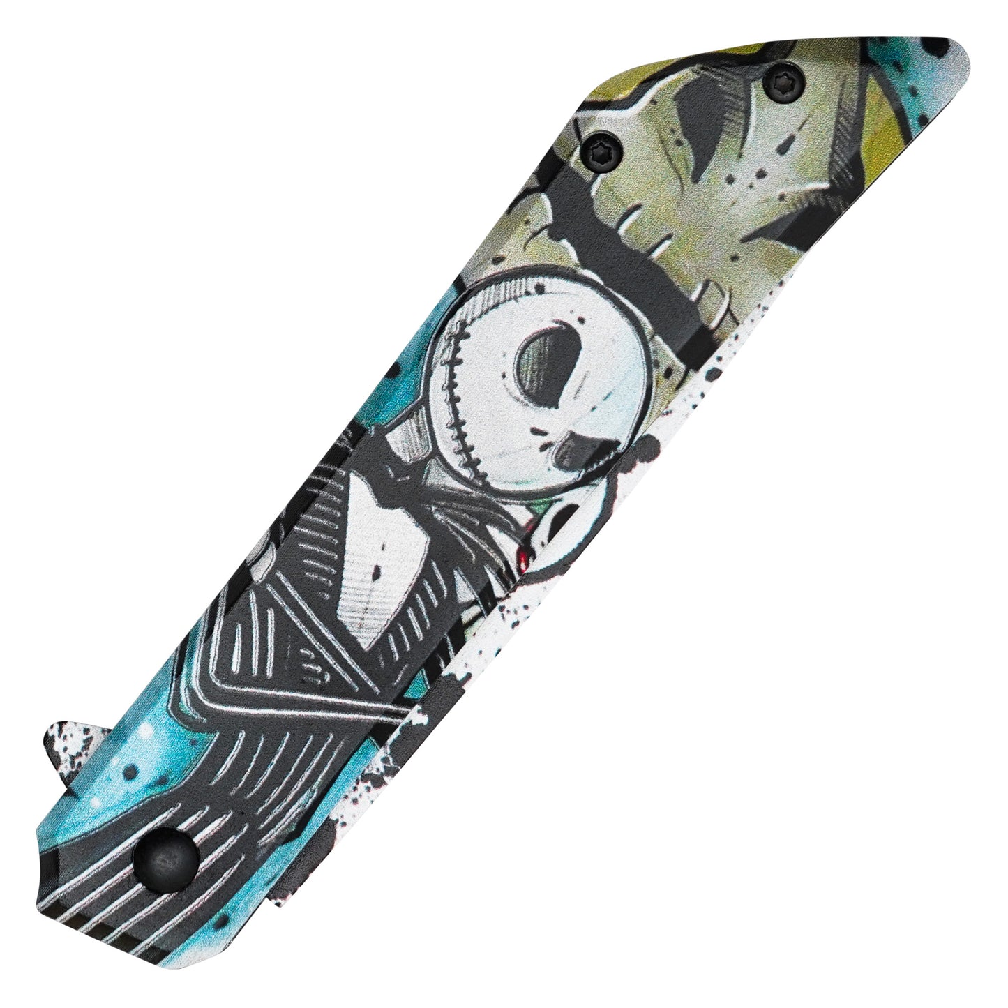 The Nightmare Before Christmas - 8" Jack Skellington & Oogie Boogie | Spring Assisted Pocket Knife