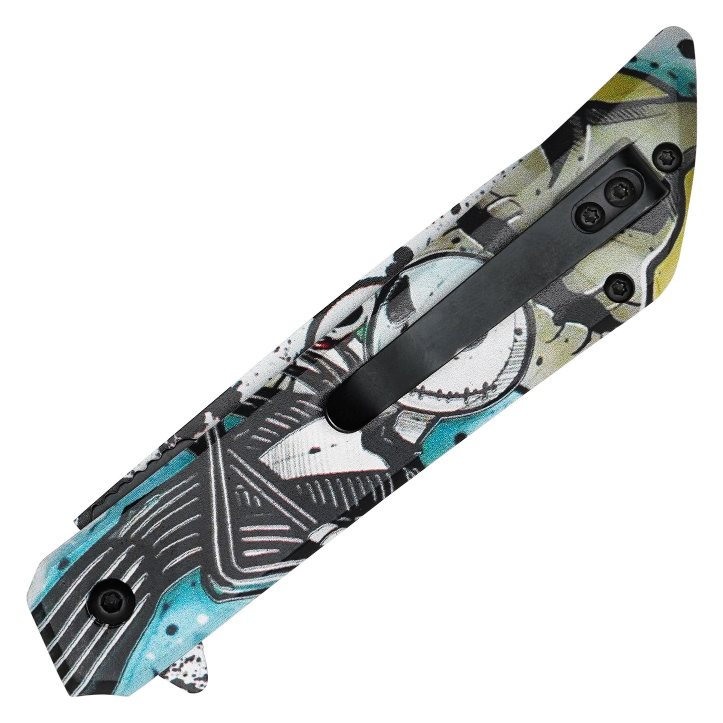 The Nightmare Before Christmas - 8" Jack Skellington & Oogie Boogie | Spring Assisted Pocket Knife