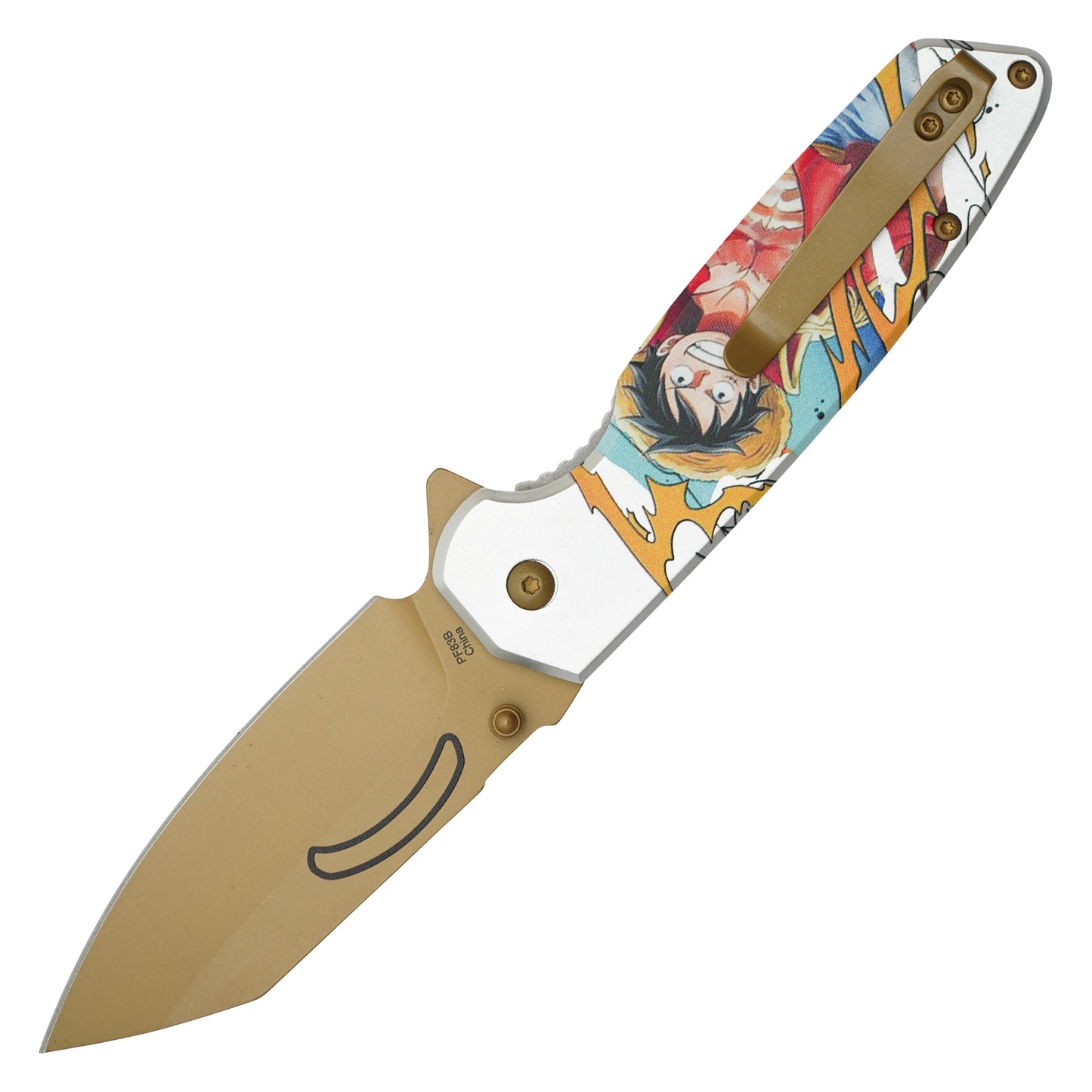 One Piece - 7.75” Luffy | Spring Assisted Pocket Knife