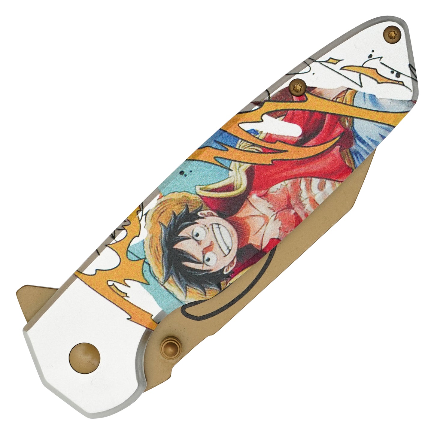 One Piece - 7.75” Luffy | Spring Assisted Pocket Knife