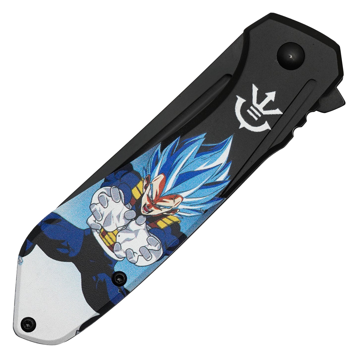 Dragon Ball Z - 7.75” Super Saiyan Vegeta | Spring Assisted Pocket Knife